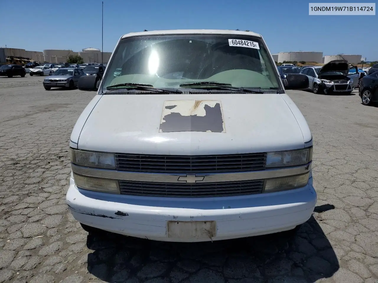 2004 Chevrolet Astro VIN: 1GNDM19W71B114724 Lot: 60484215