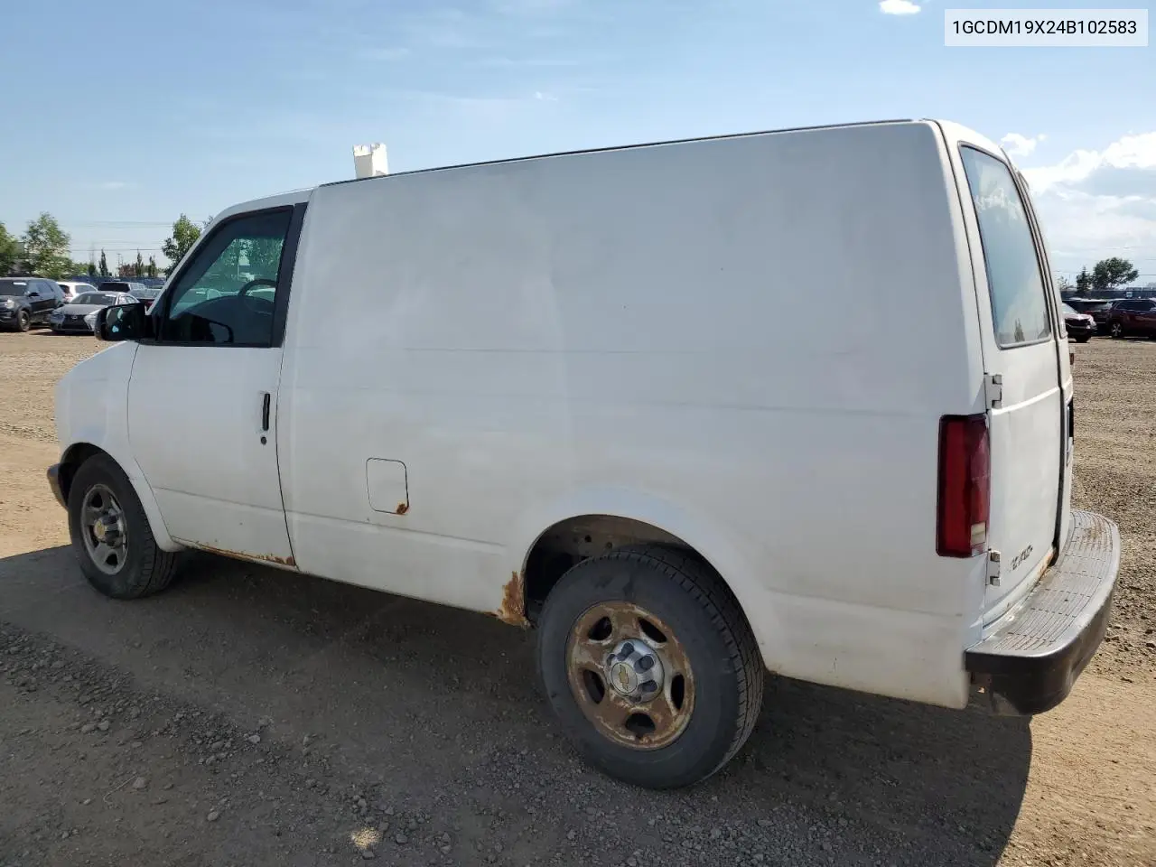 2004 Chevrolet Astro VIN: 1GCDM19X24B102583 Lot: 63305985