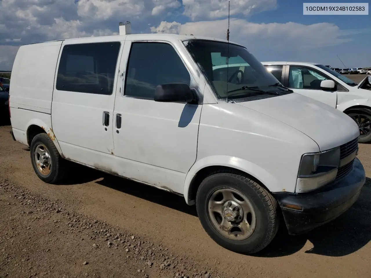 2004 Chevrolet Astro VIN: 1GCDM19X24B102583 Lot: 63305985