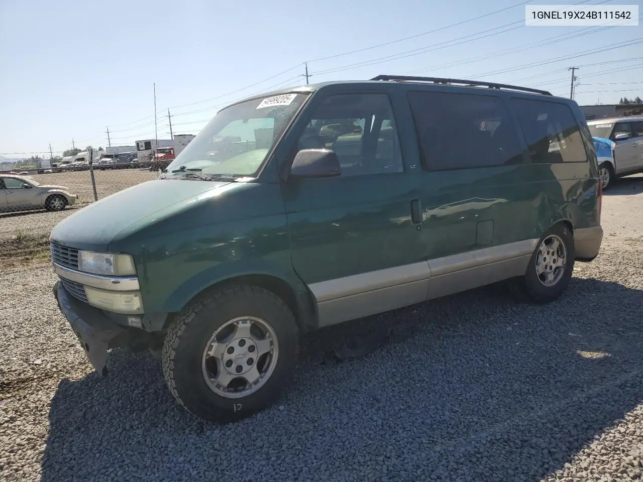 2004 Chevrolet Astro VIN: 1GNEL19X24B111542 Lot: 64989205