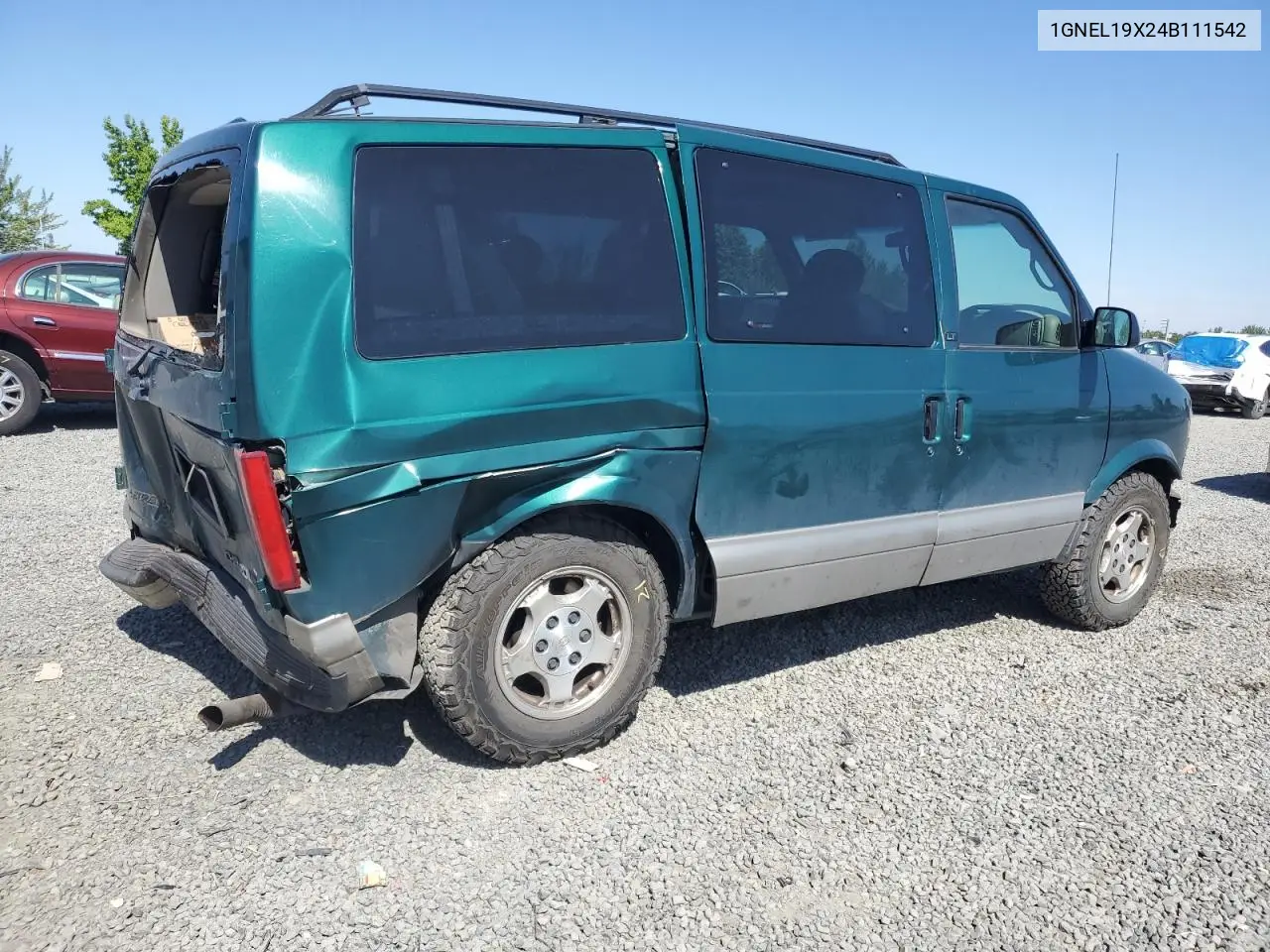 2004 Chevrolet Astro VIN: 1GNEL19X24B111542 Lot: 64989205