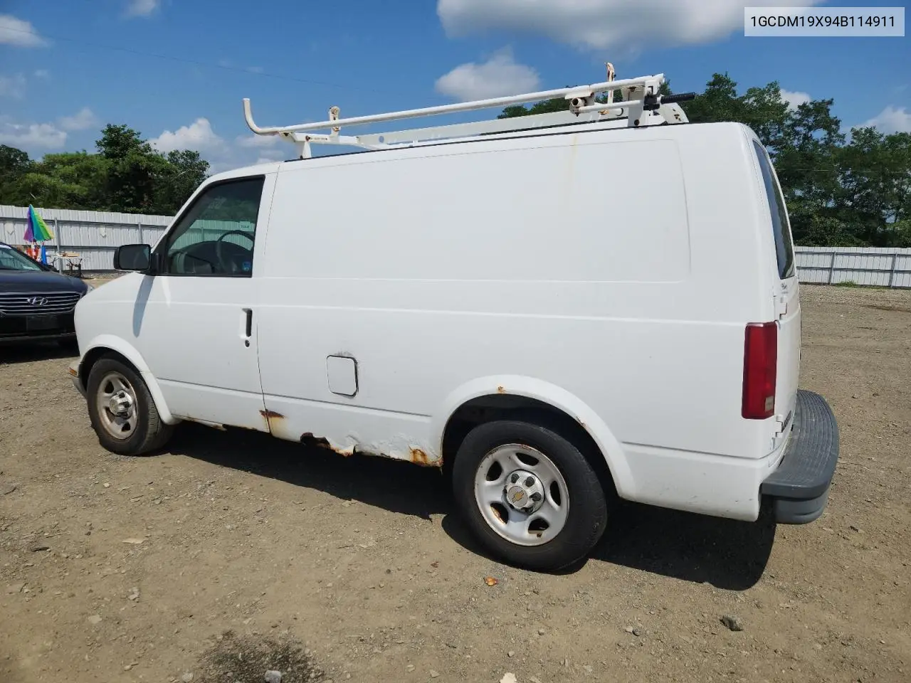 2004 Chevrolet Astro VIN: 1GCDM19X94B114911 Lot: 66036175