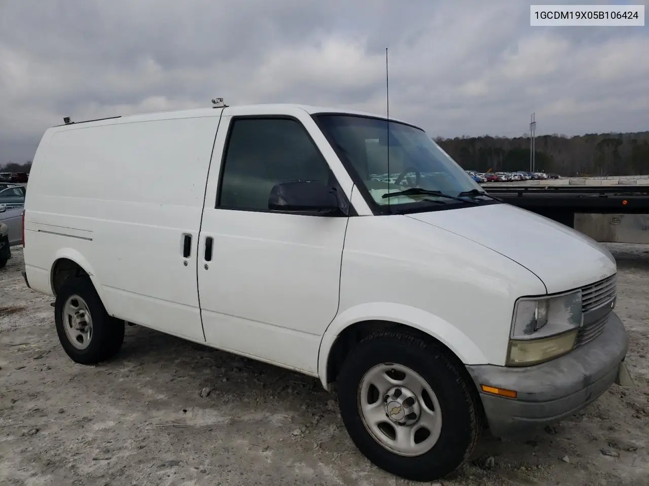 2005 Chevrolet Astro VIN: 1GCDM19X05B106424 Lot: 44322575