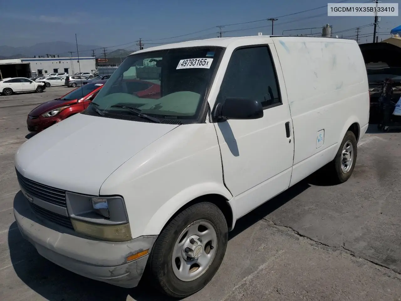 2005 Chevrolet Astro VIN: 1GCDM19X35B133410 Lot: 49793165