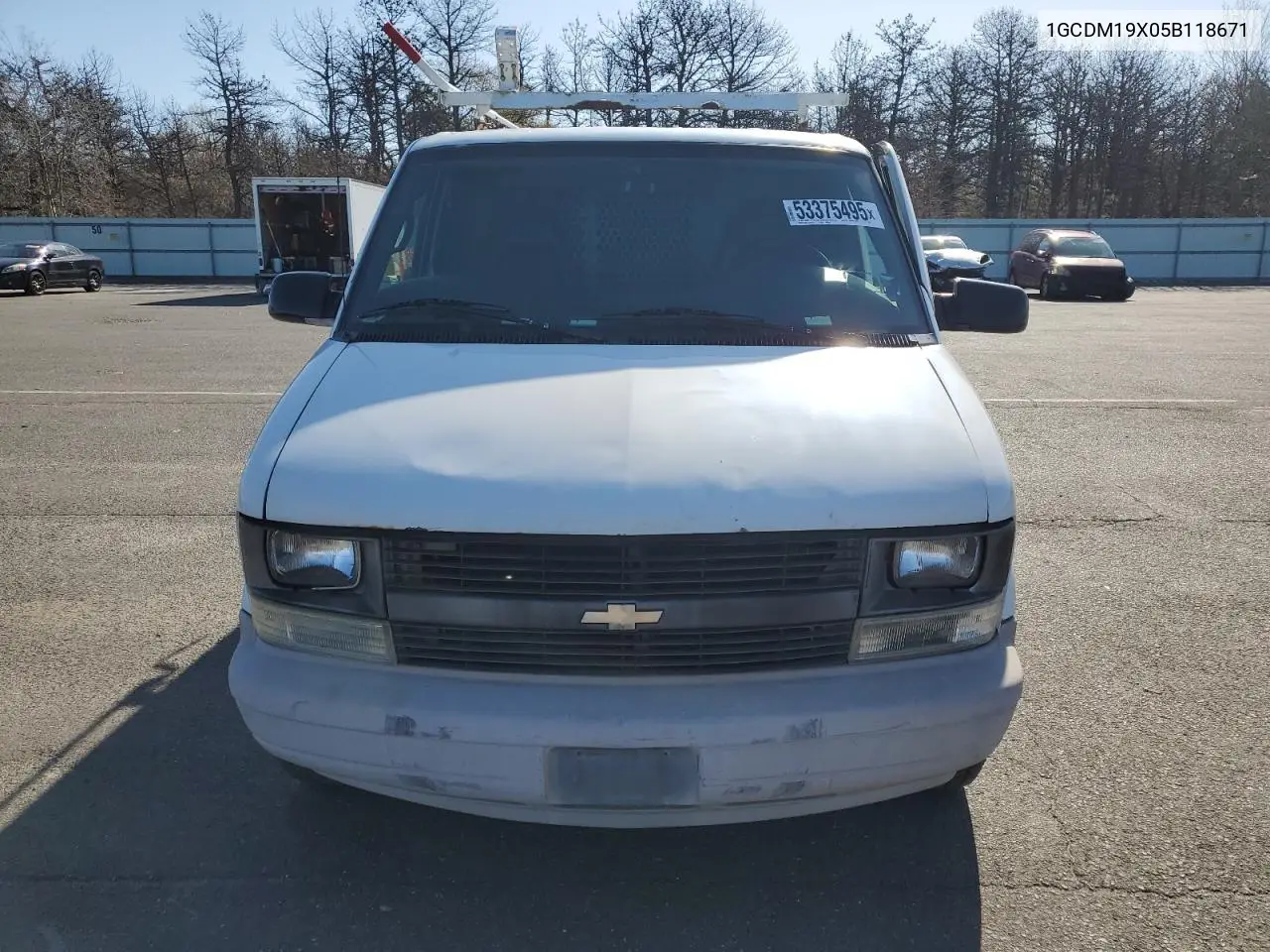 2005 Chevrolet Astro VIN: 1GCDM19X05B118671 Lot: 53375495