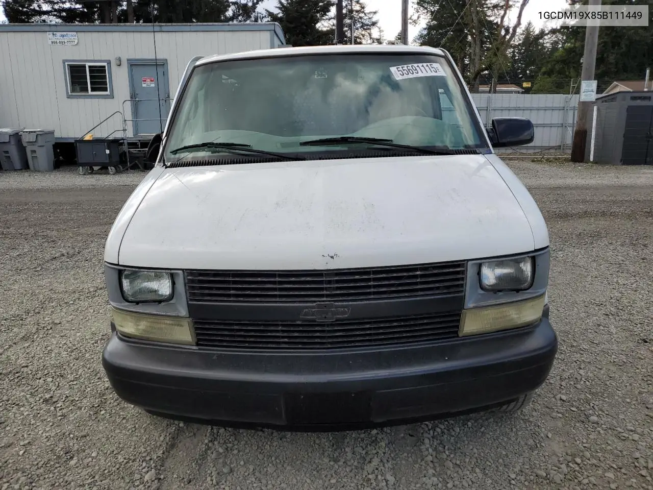 2005 Chevrolet Astro VIN: 1GCDM19X85B111449 Lot: 55691115
