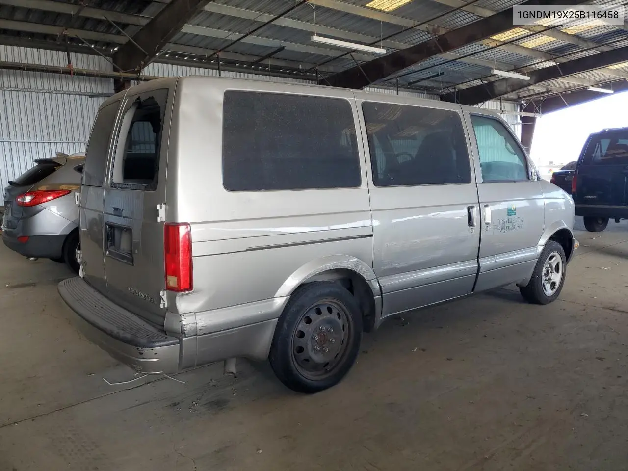 2005 Chevrolet Astro VIN: 1GNDM19X25B116458 Lot: 59758405