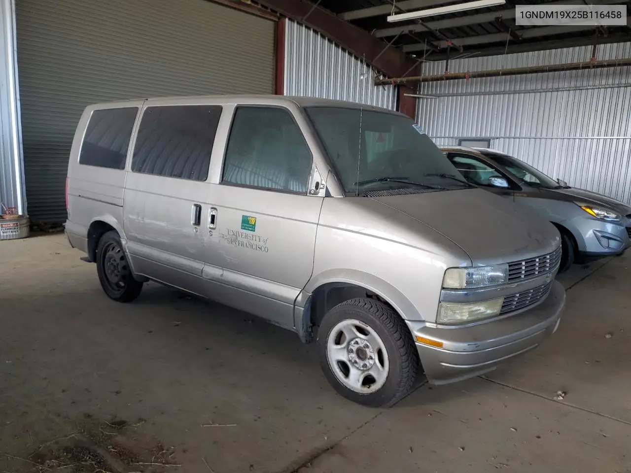 2005 Chevrolet Astro VIN: 1GNDM19X25B116458 Lot: 59758405
