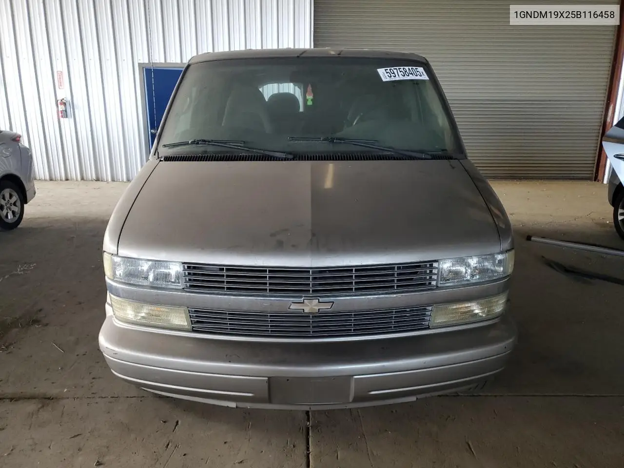 2005 Chevrolet Astro VIN: 1GNDM19X25B116458 Lot: 59758405