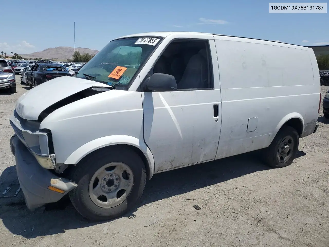 2005 Chevrolet Astro VIN: 1GCDM19X75B131787 Lot: 60127835