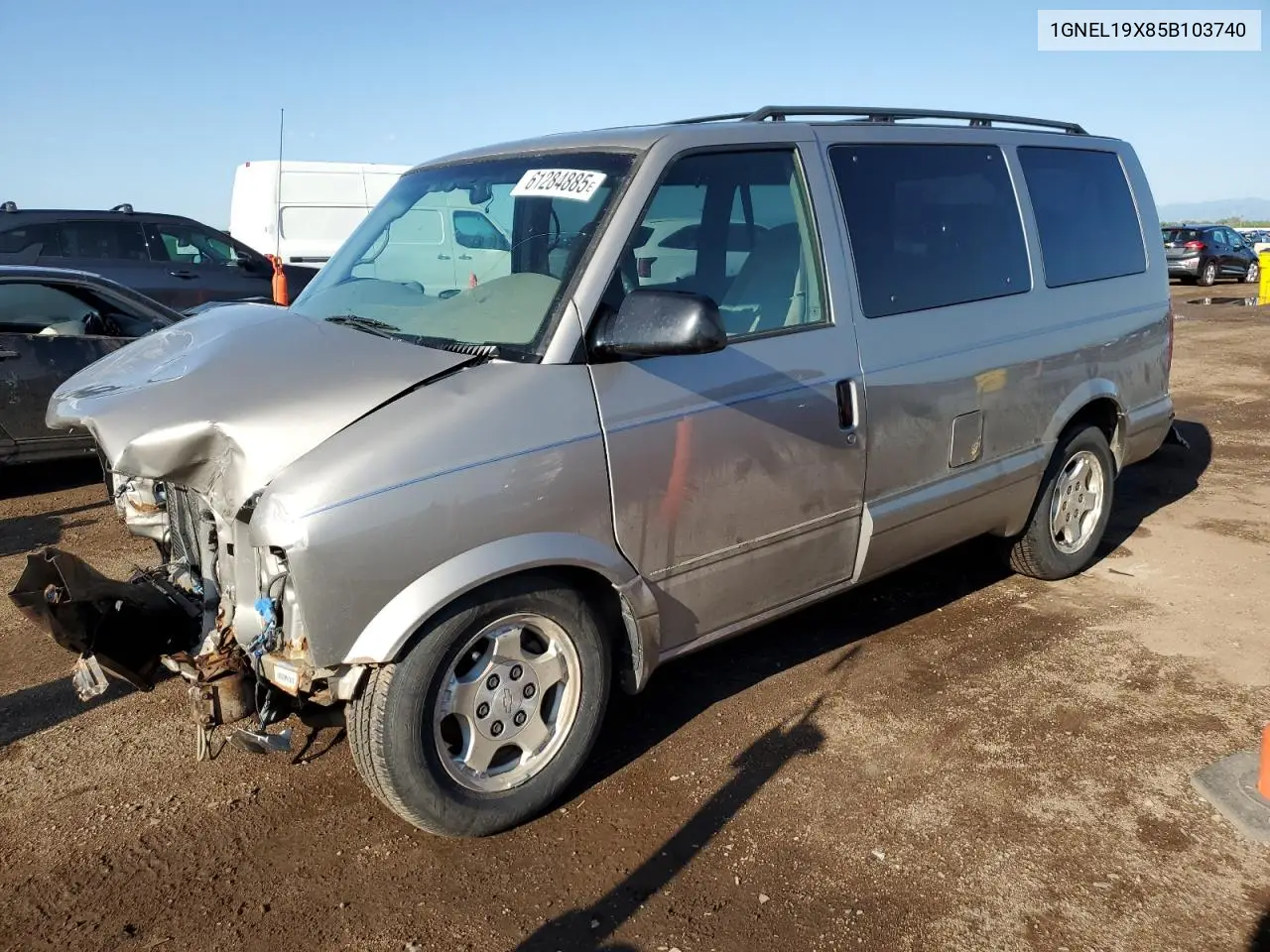 2005 Chevrolet Astro VIN: 1GNEL19X85B103740 Lot: 61284885