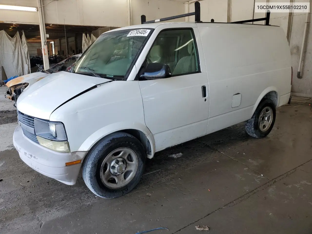 2005 Chevrolet Astro VIN: 1GCDM19X55B102210 Lot: 61795405