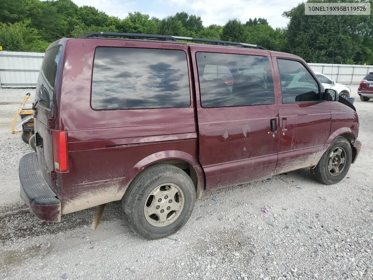 2005 Chevrolet Astro VIN: 1GNEL19X95B119526 Lot: 63433005