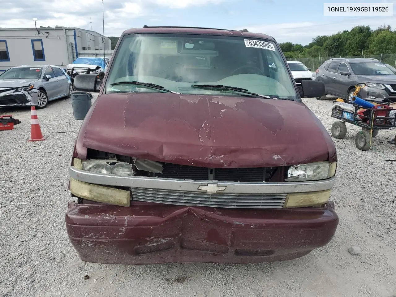 2005 Chevrolet Astro VIN: 1GNEL19X95B119526 Lot: 63433005