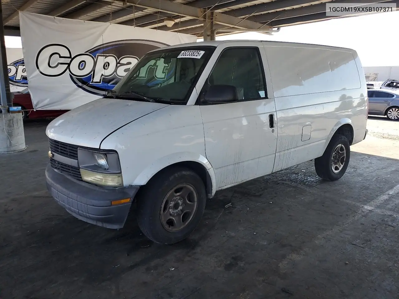 2005 Chevrolet Astro VIN: 1GCDM19XX5B107371 Lot: 65233825
