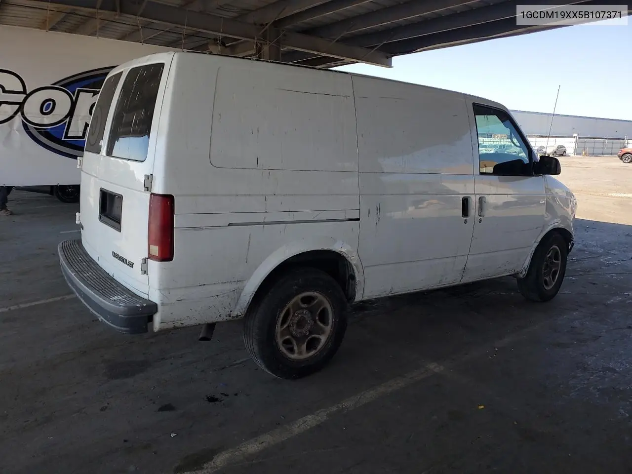 2005 Chevrolet Astro VIN: 1GCDM19XX5B107371 Lot: 65233825