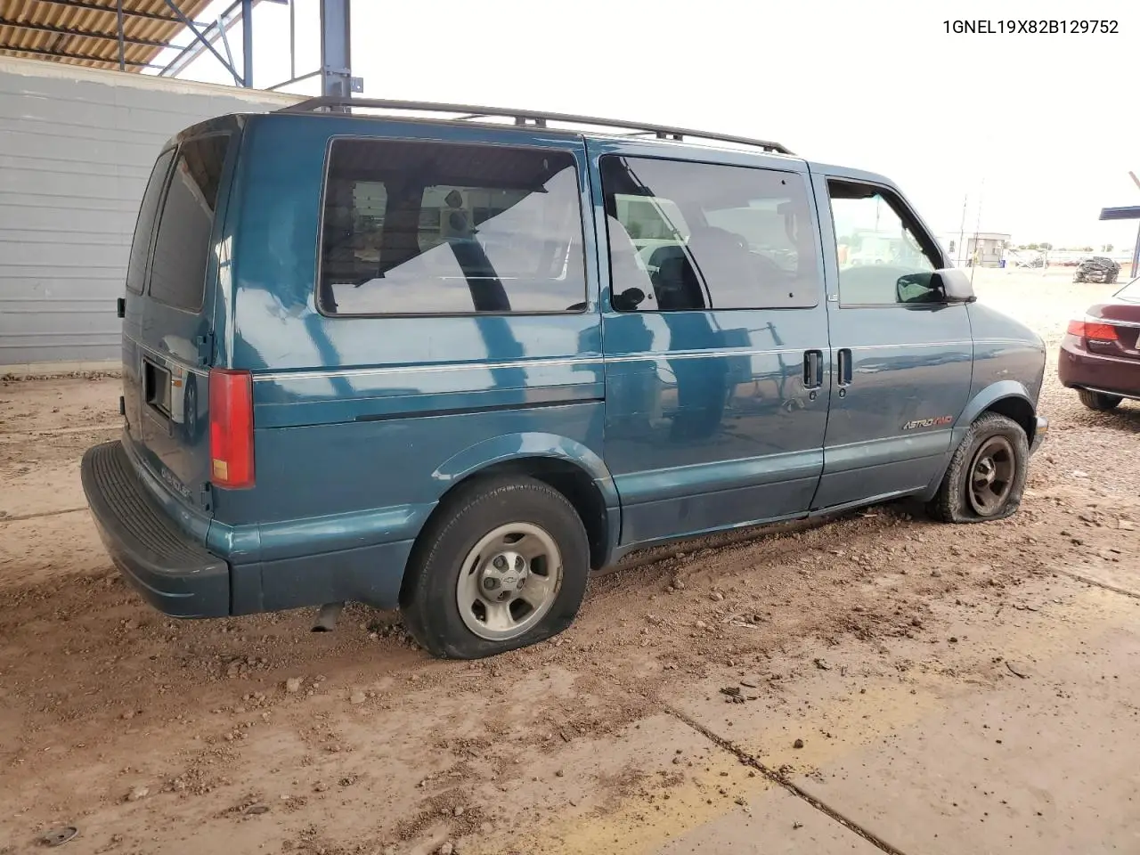 2008 Chevrolet Astro VIN: 1GNEL19X82B129752 Lot: 49533285