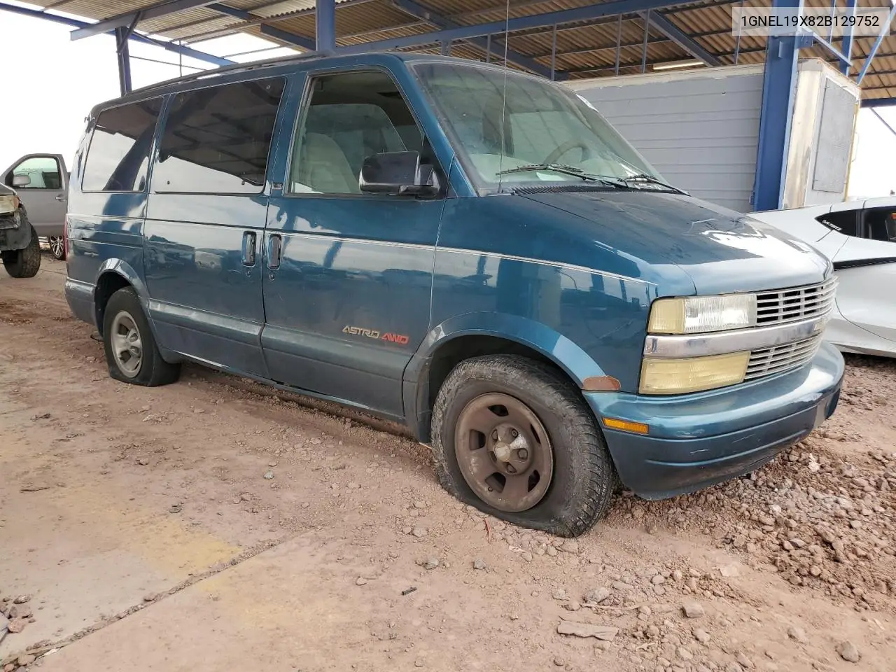 2008 Chevrolet Astro VIN: 1GNEL19X82B129752 Lot: 49533285