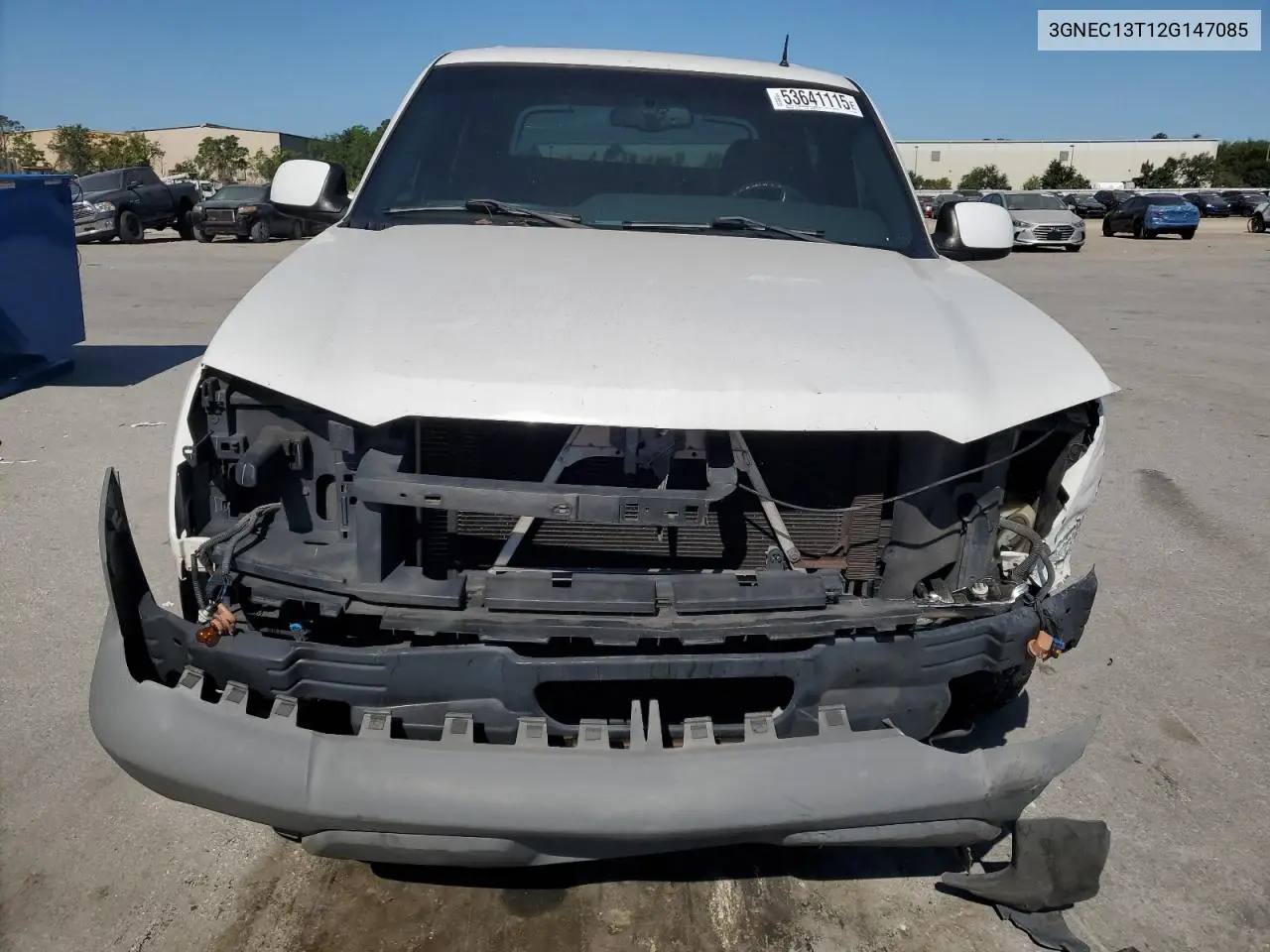 2002 Chevrolet Avalanche C1500 VIN: 3GNEC13T12G147085 Lot: 53641115