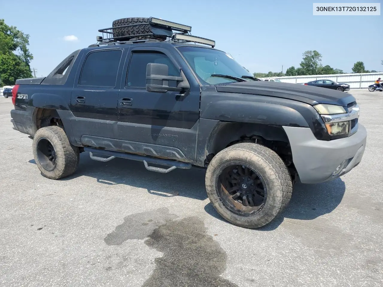 2002 Chevrolet Avalanche K1500 VIN: 3GNEK13T72G132125 Lot: 61179215