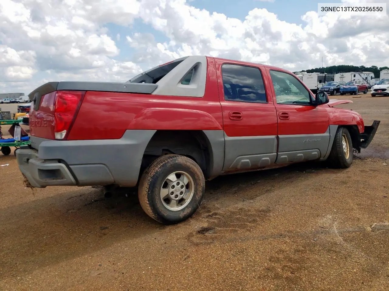 2002 Chevrolet Avalanche C1500 VIN: 3GNEC13TX2G256550 Lot: 62145555