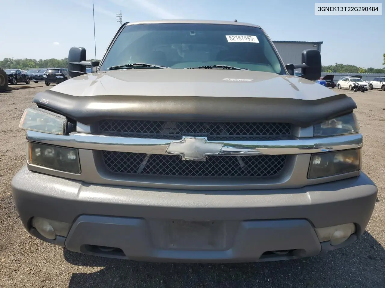 2002 Chevrolet Avalanche K1500 VIN: 3GNEK13T22G290484 Lot: 62167495