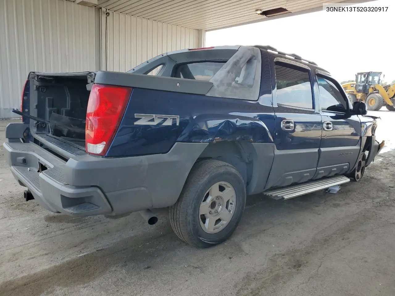 2002 Chevrolet Avalanche K1500 VIN: 3GNEK13T52G320917 Lot: 65269865