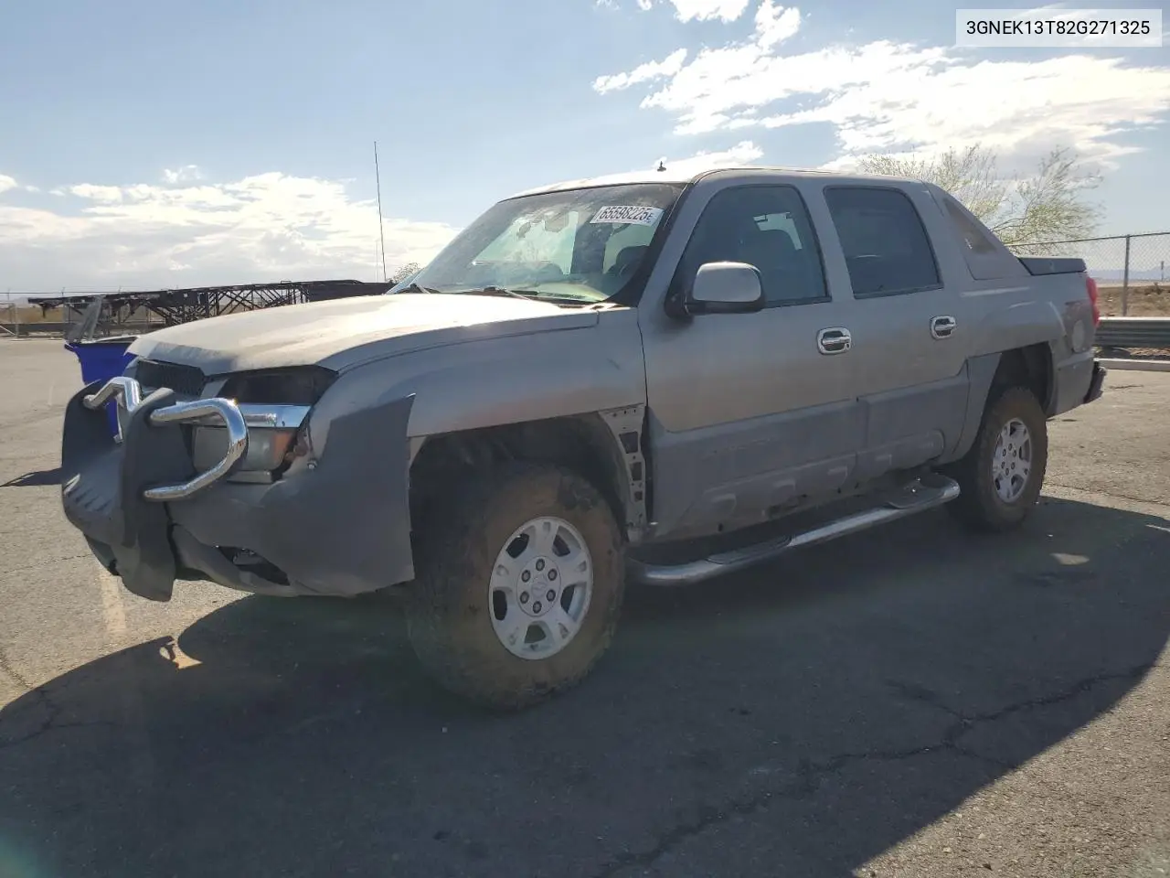 2002 Chevrolet Avalanche K1500 VIN: 3GNEK13T82G271325 Lot: 65598225