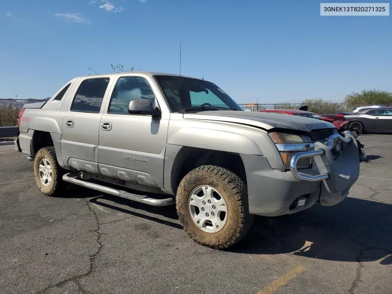 2002 Chevrolet Avalanche K1500 VIN: 3GNEK13T82G271325 Lot: 65598225