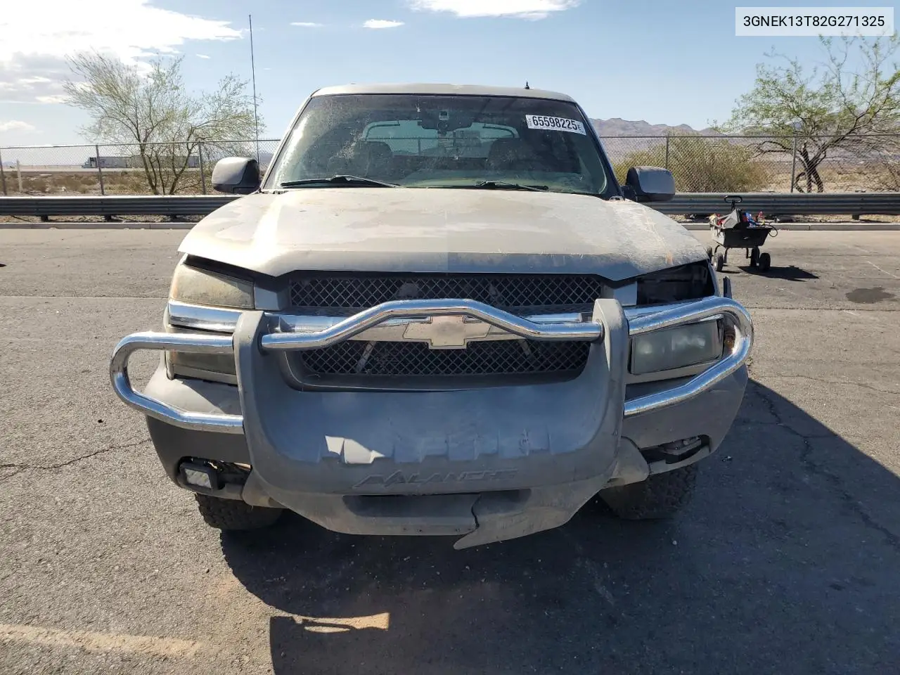 2002 Chevrolet Avalanche K1500 VIN: 3GNEK13T82G271325 Lot: 65598225