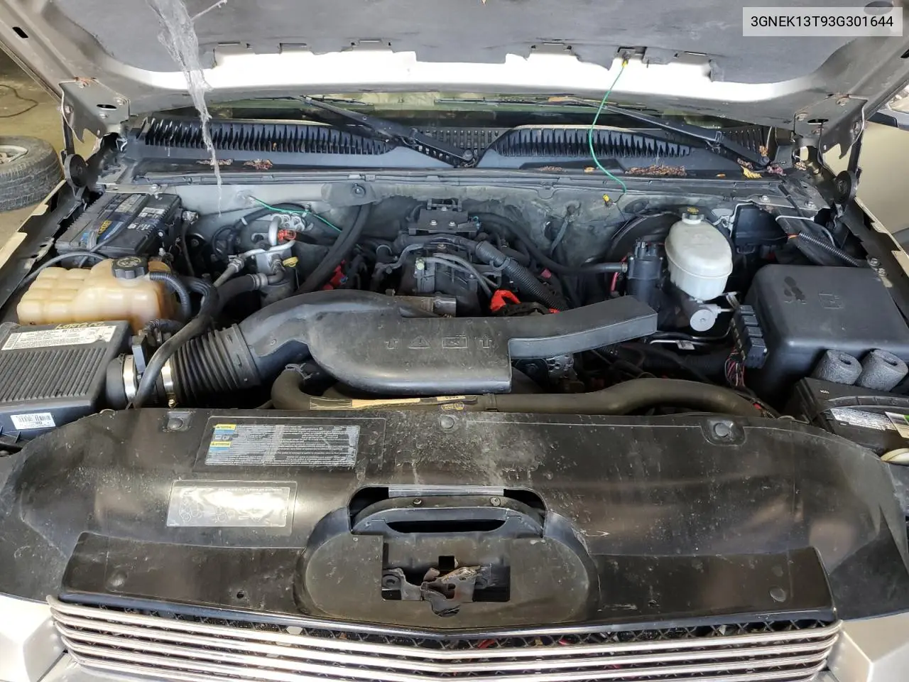 2003 Chevrolet Avalanche K1500 VIN: 3GNEK13T93G301644 Lot: 56629595