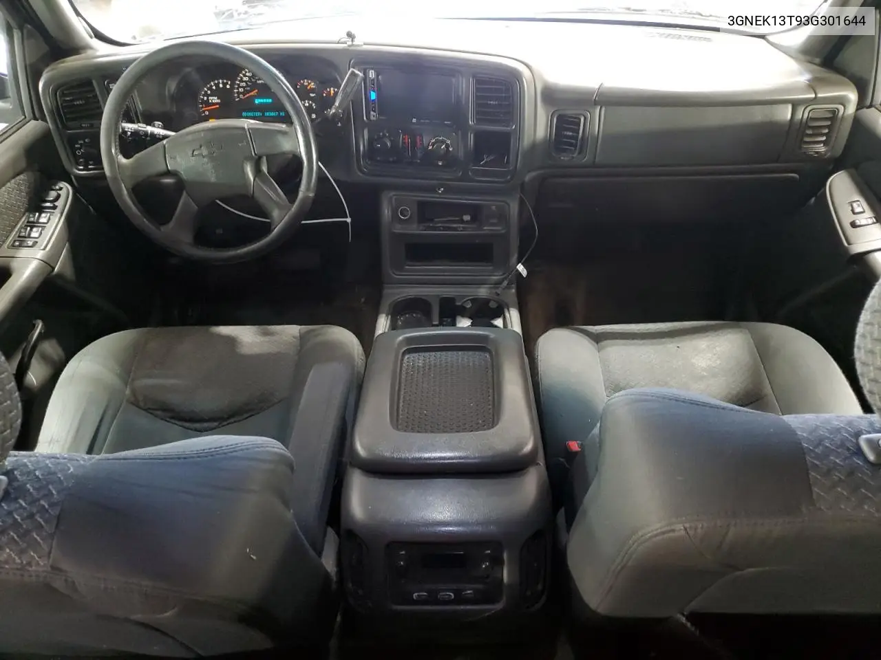 2003 Chevrolet Avalanche K1500 VIN: 3GNEK13T93G301644 Lot: 56629595