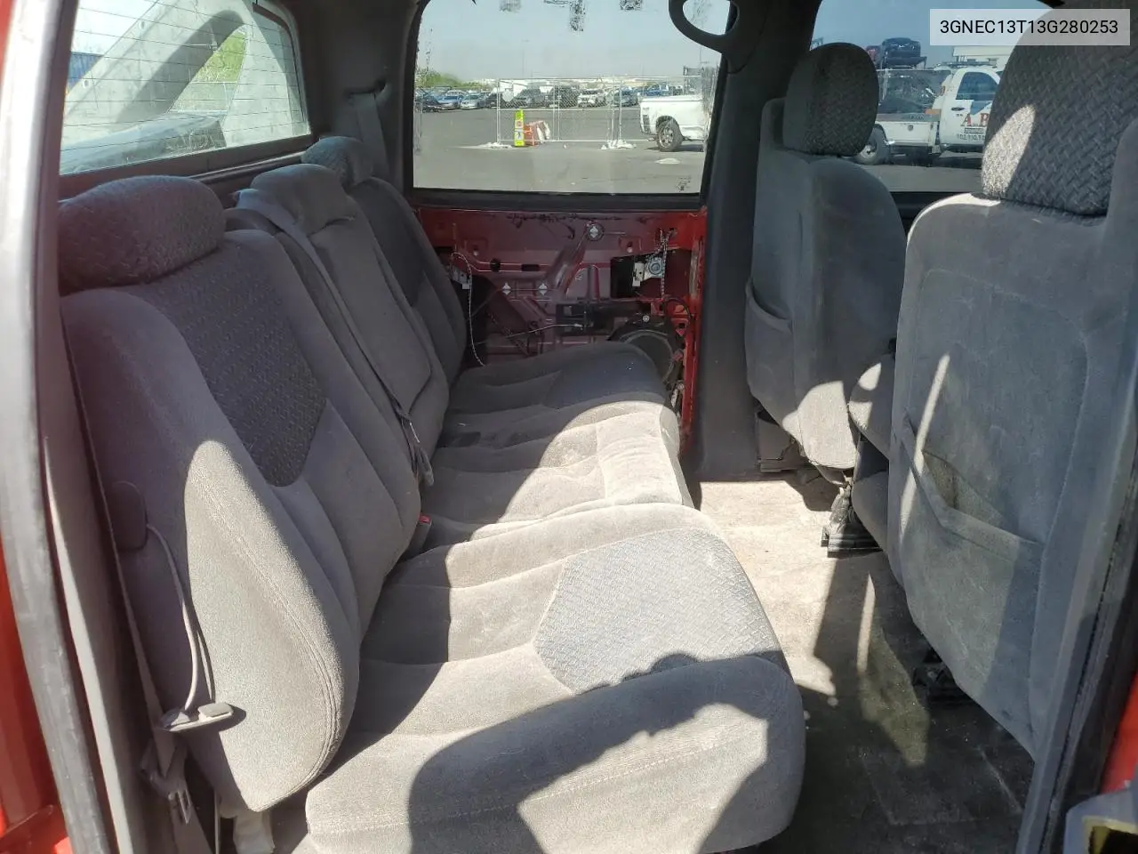 2003 Chevrolet Avalanche C1500 VIN: 3GNEC13T13G280253 Lot: 62258675