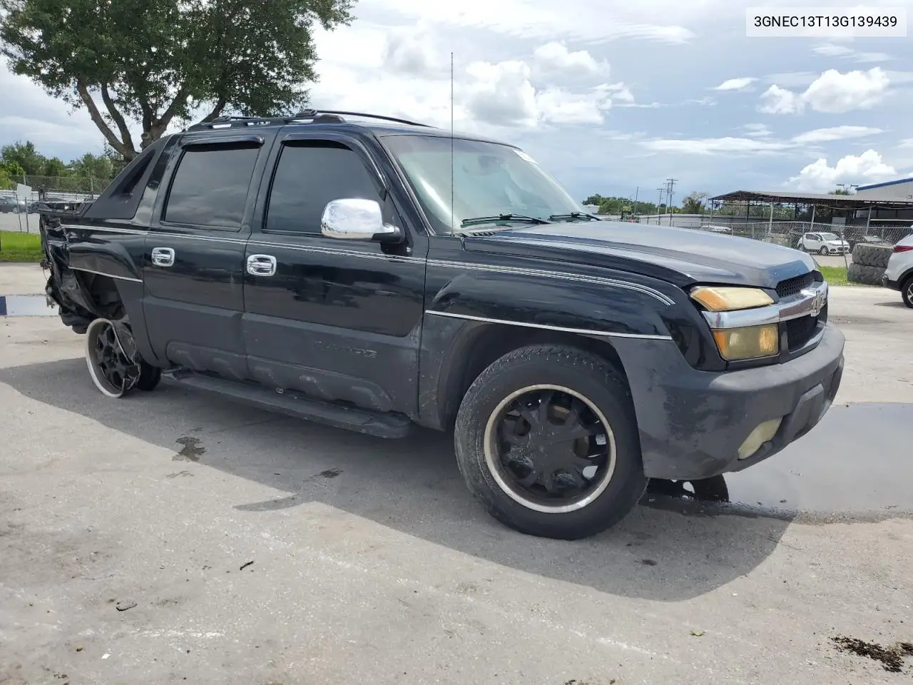 2003 Chevrolet Avalanche C1500 VIN: 3GNEC13T13G139439 Lot: 65221355