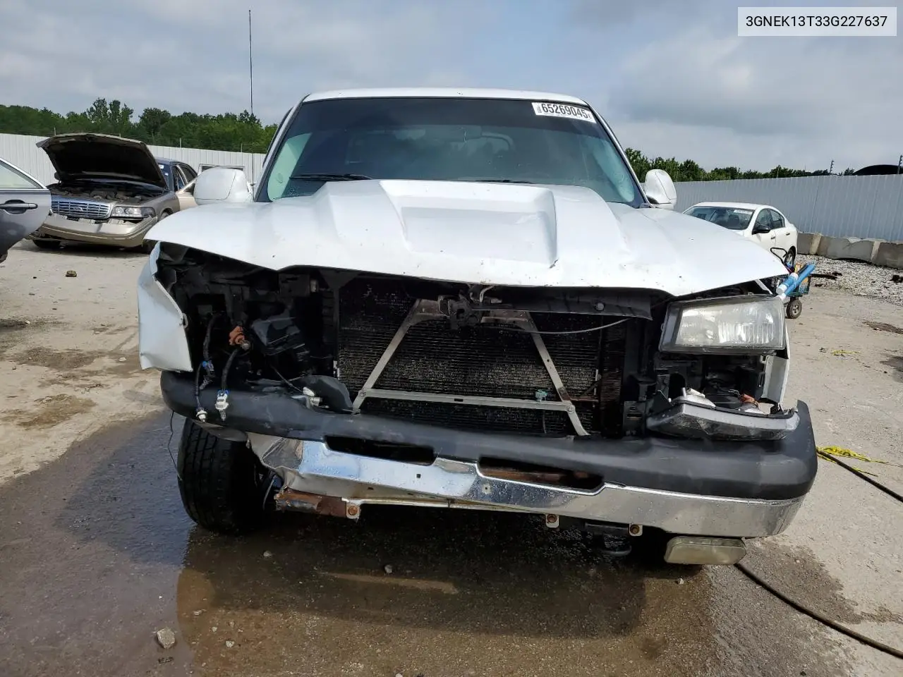 2003 Chevrolet Avalanche K1500 VIN: 3GNEK13T33G227637 Lot: 65269045