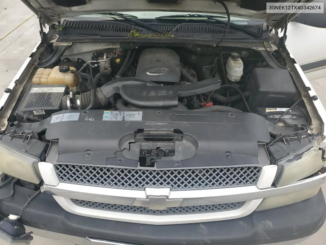 2004 Chevrolet Avalanche K1500 VIN: 3GNEK12TX4G342674 Lot: 52879115