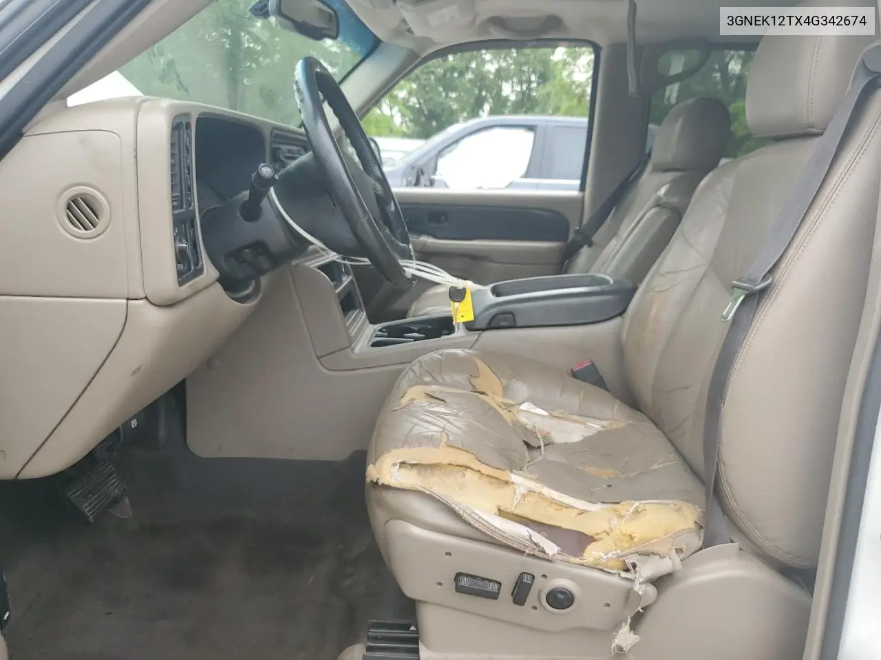 2004 Chevrolet Avalanche K1500 VIN: 3GNEK12TX4G342674 Lot: 52879115