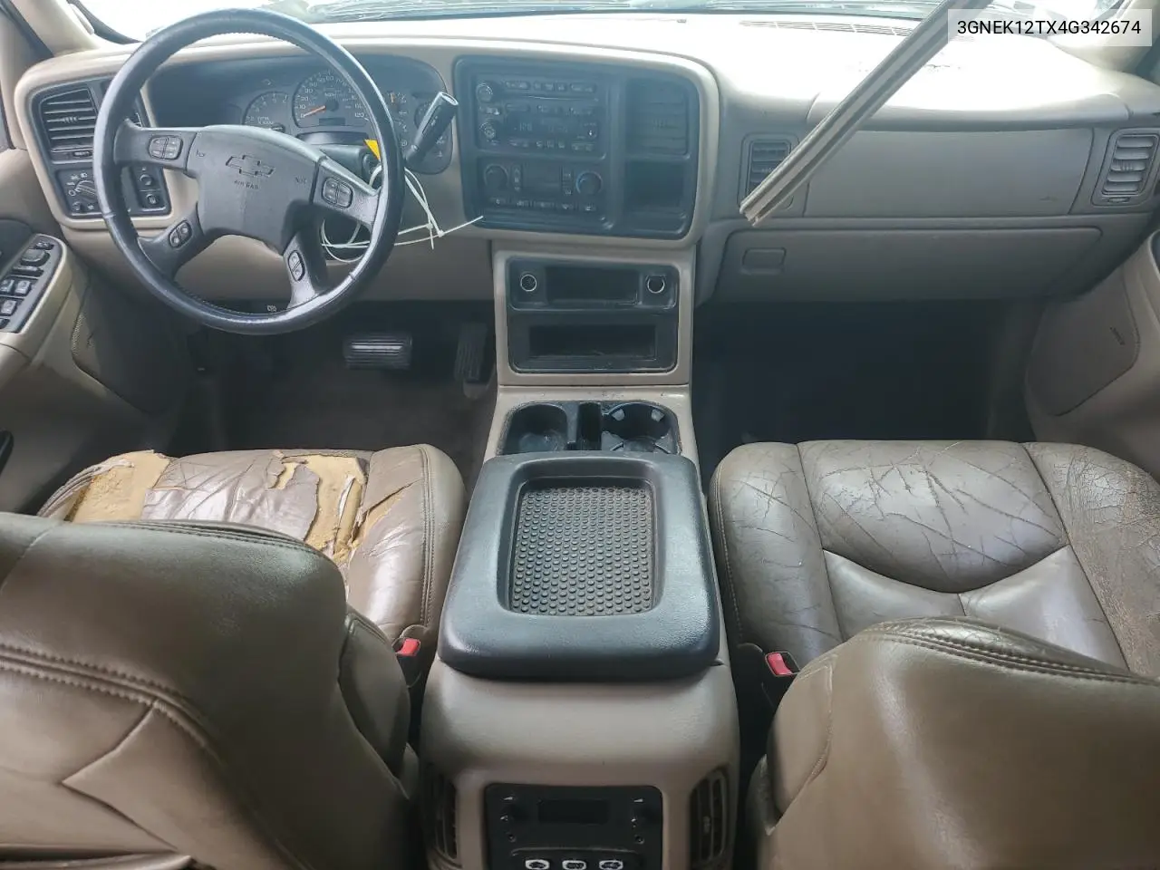 2004 Chevrolet Avalanche K1500 VIN: 3GNEK12TX4G342674 Lot: 52879115