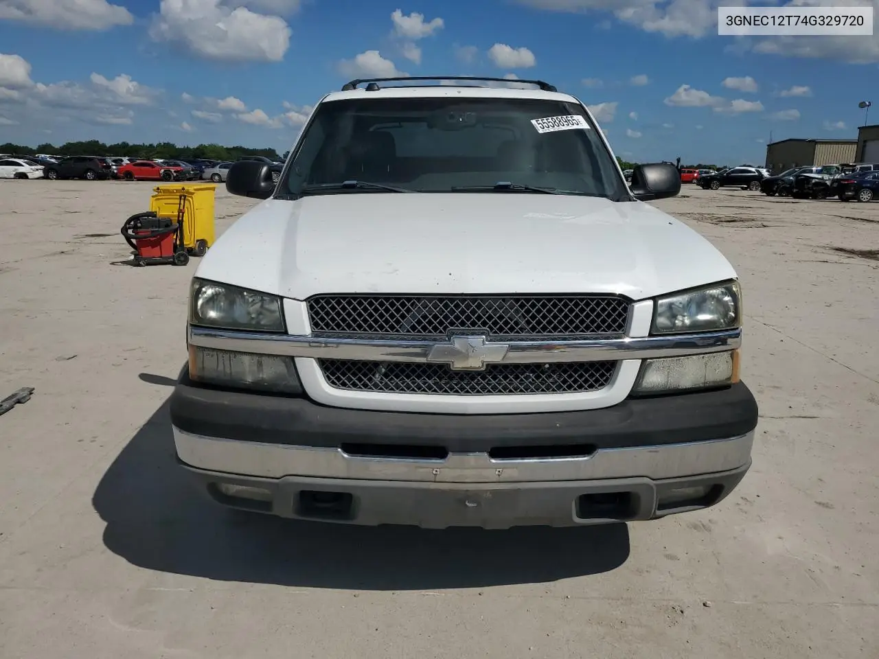 2004 Chevrolet Avalanche C1500 VIN: 3GNEC12T74G329720 Lot: 55588965