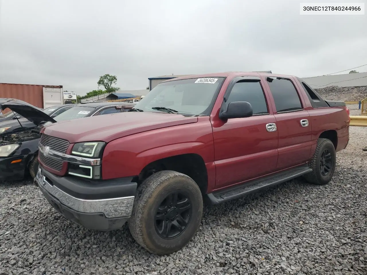 2004 Chevrolet Avalanche C1500 VIN: 3GNEC12T84G244966 Lot: 56206345