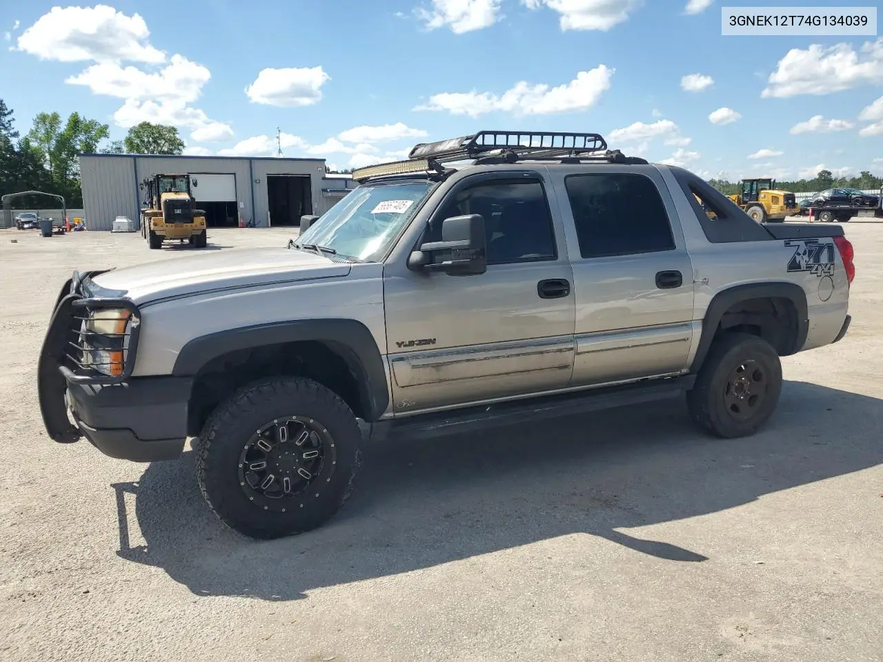2004 Chevrolet Avalanche K1500 VIN: 3GNEK12T74G134039 Lot: 56567405