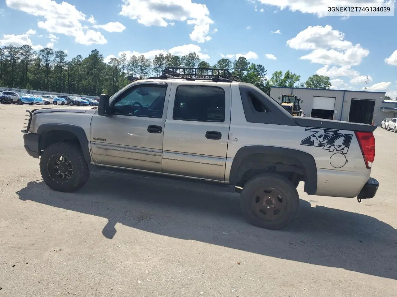 2004 Chevrolet Avalanche K1500 VIN: 3GNEK12T74G134039 Lot: 56567405