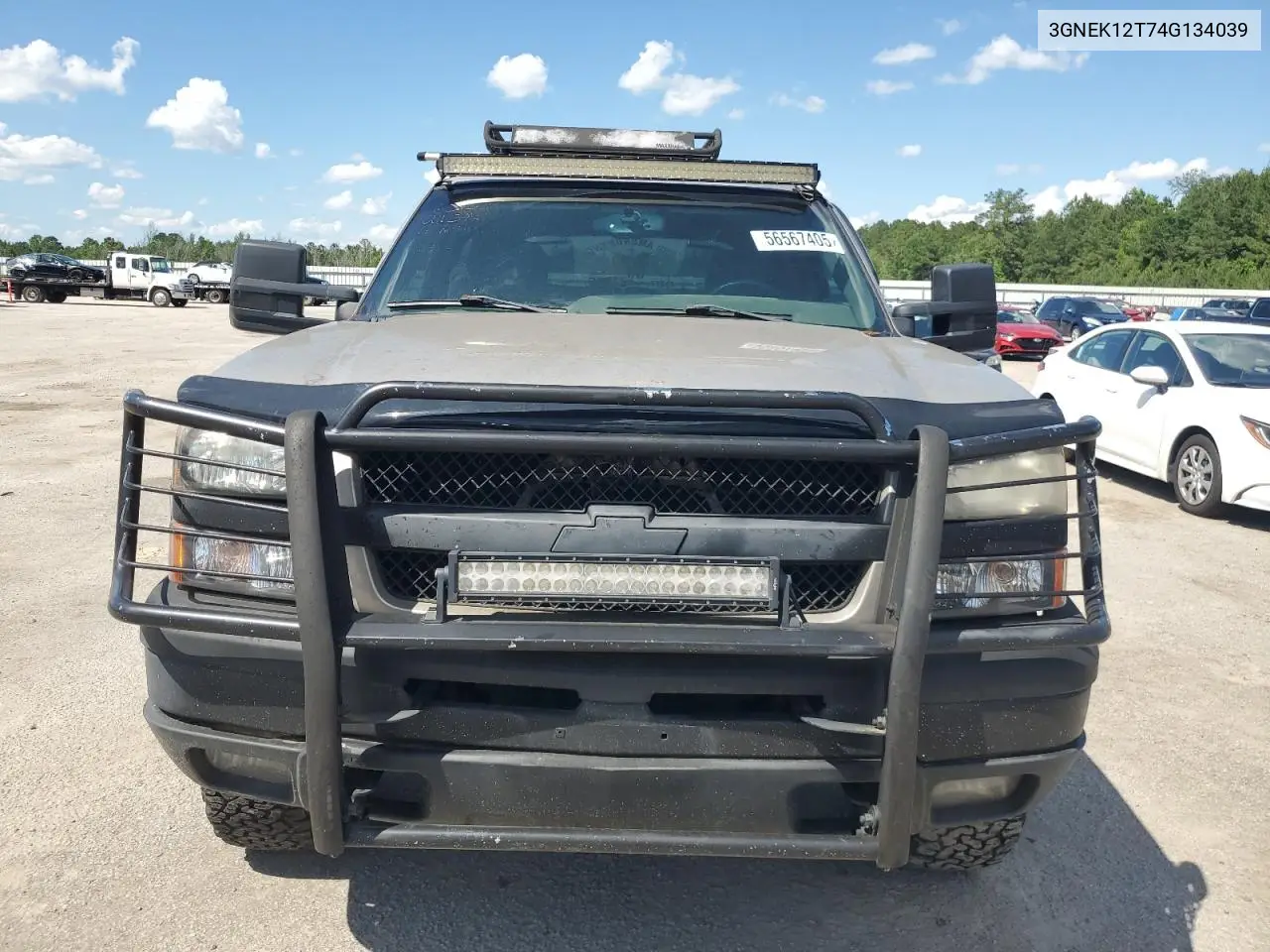 2004 Chevrolet Avalanche K1500 VIN: 3GNEK12T74G134039 Lot: 56567405
