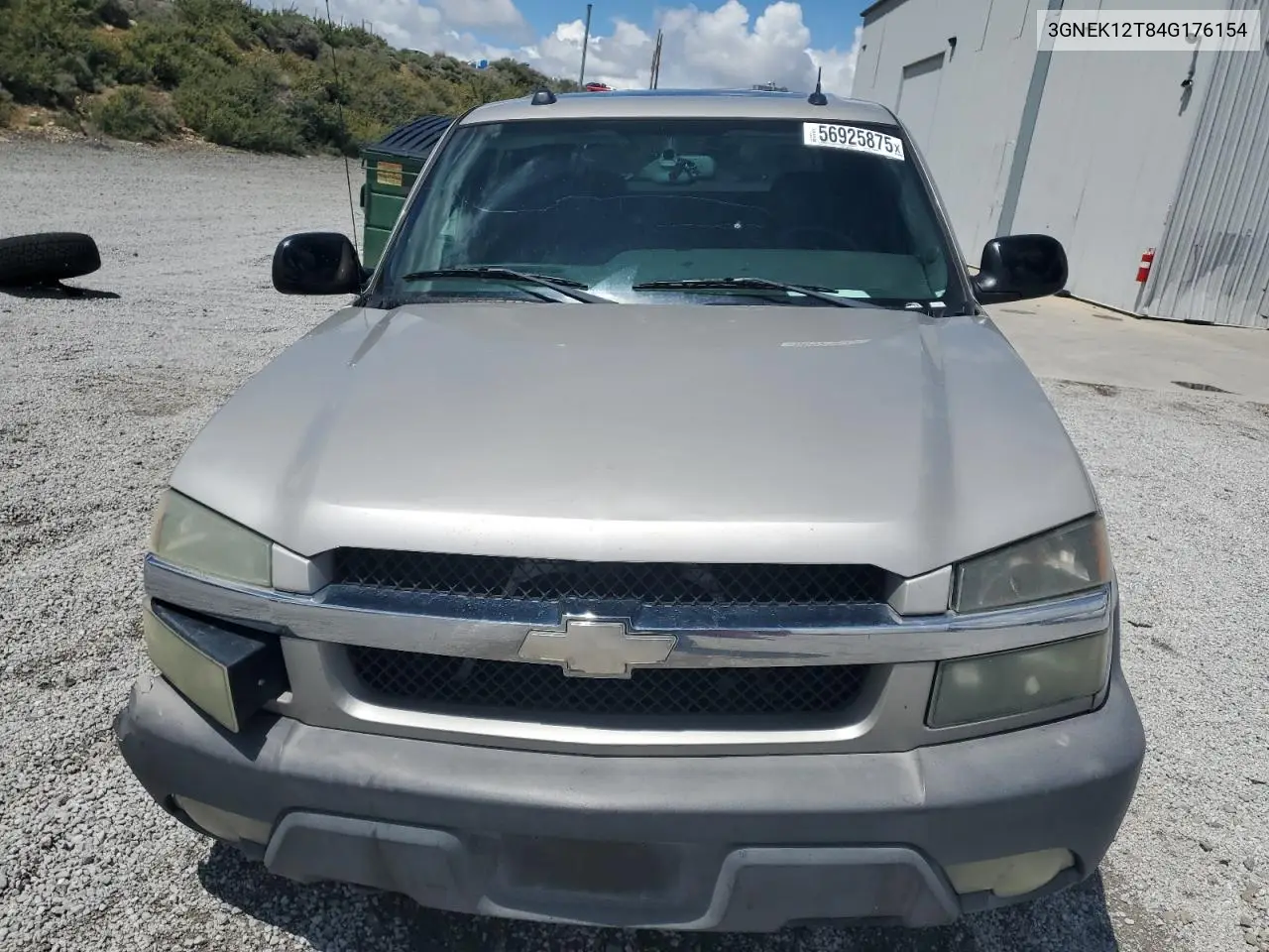 2004 Chevrolet Avalanche K1500 VIN: 3GNEK12T84G176154 Lot: 56925875