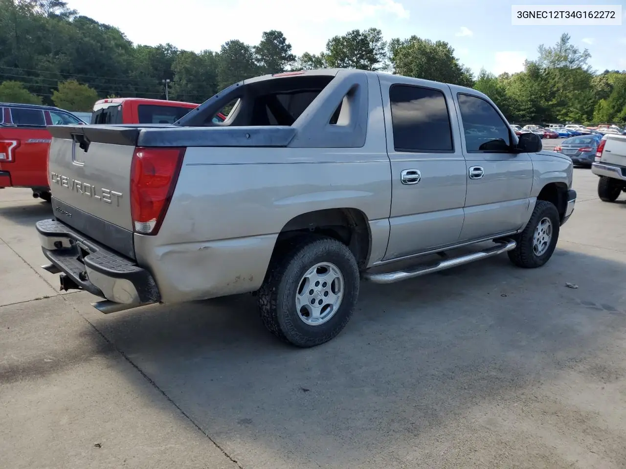2004 Chevrolet Avalanche C1500 VIN: 3GNEC12T34G162272 Lot: 60096995