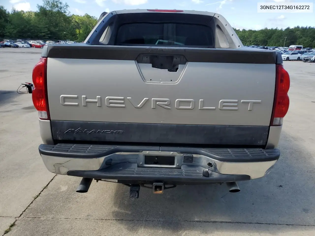 2004 Chevrolet Avalanche C1500 VIN: 3GNEC12T34G162272 Lot: 60096995