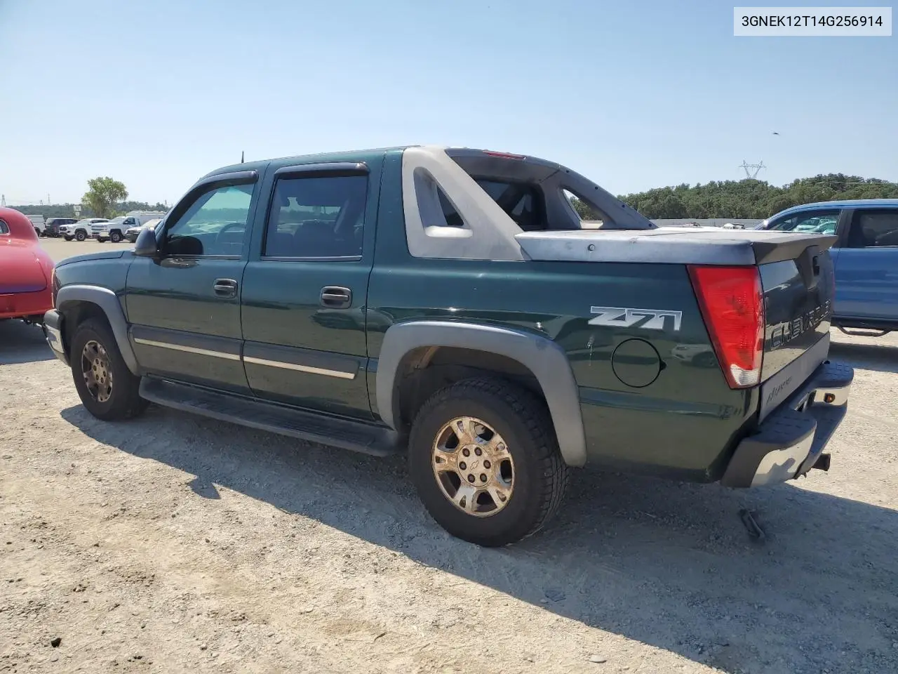 2004 Chevrolet Avalanche K1500 VIN: 3GNEK12T14G256914 Lot: 65082975