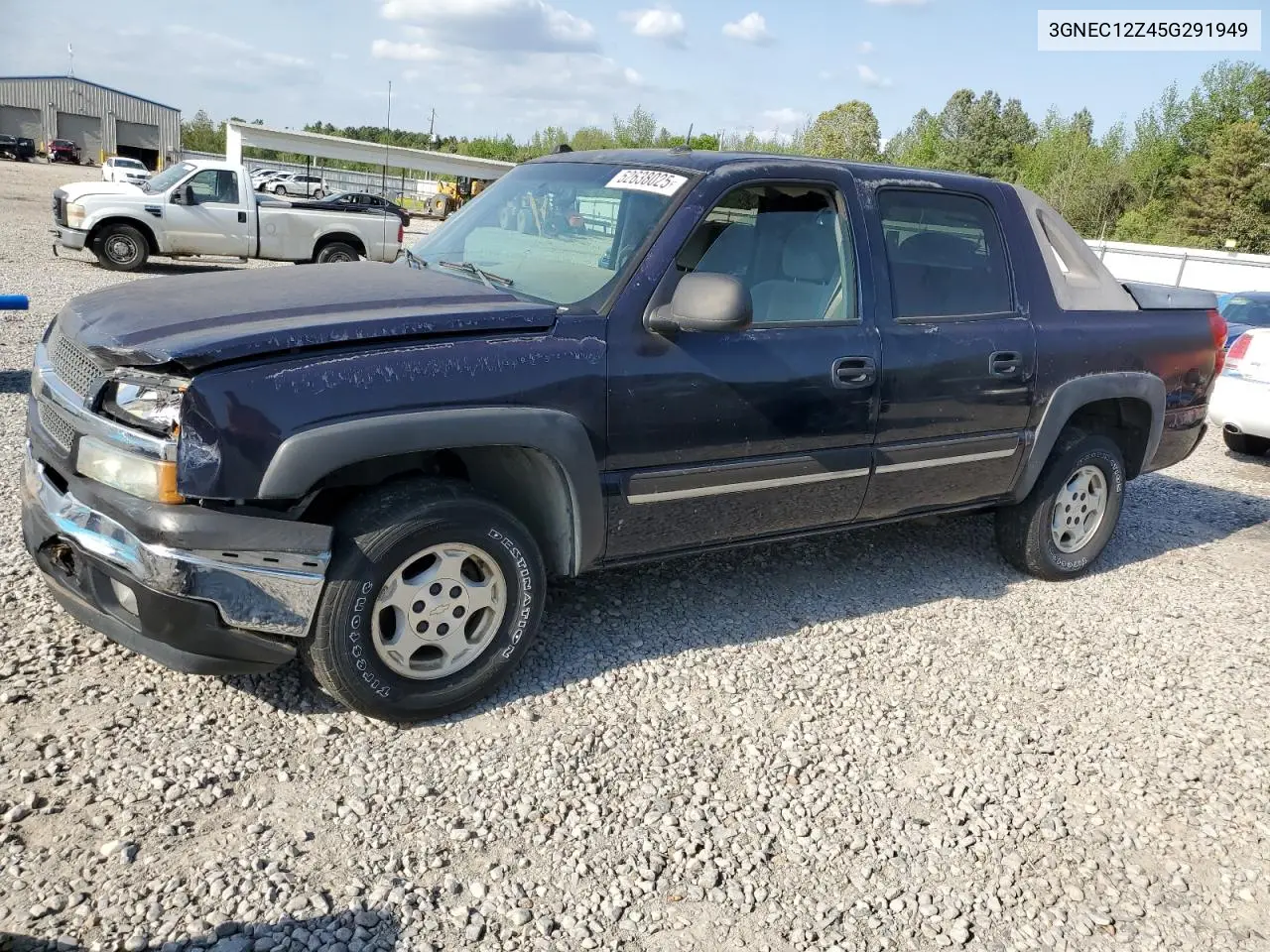 2005 Chevrolet Avalanche C1500 VIN: 3GNEC12Z45G291949 Lot: 52638025