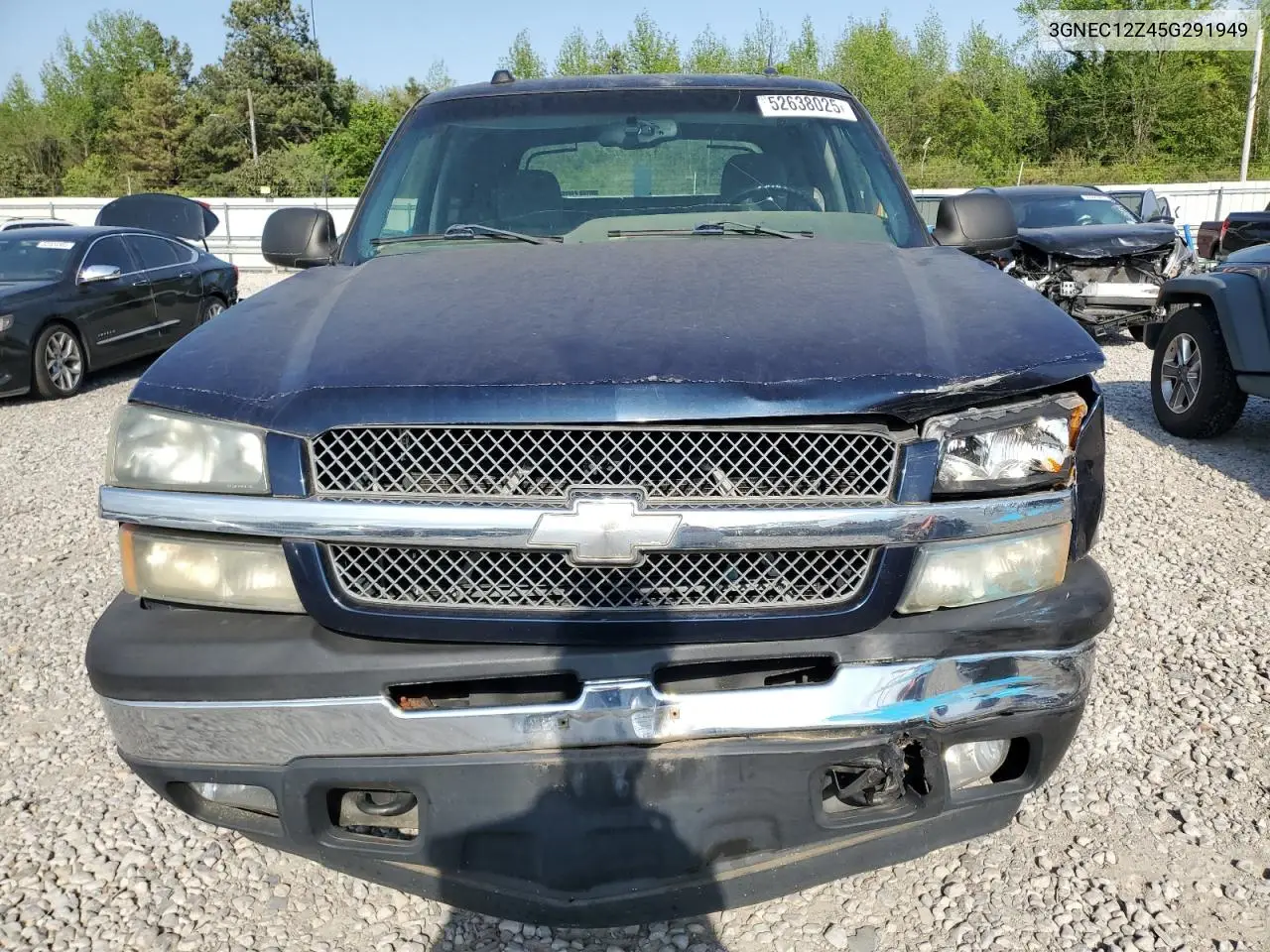 2005 Chevrolet Avalanche C1500 VIN: 3GNEC12Z45G291949 Lot: 52638025