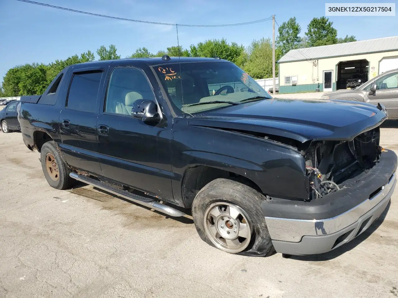 2005 Chevrolet Avalanche K1500 VIN: 3GNEK12ZX5G217504 Lot: 56369845